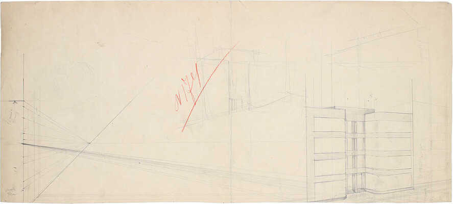 Эфрос Герасим Григорьевич. Сатирический рисунок для журнала «Бегемот» № 26